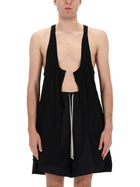 Rick Owens Men's Open Pony Top Black, view 5