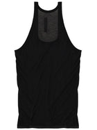 Rick Owens Men's Open Pony Top Black, view 2