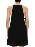 Rick Owens Men's Open Pony Top Black, view 4