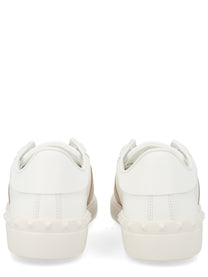 Valentino Men's Open Sneaker Beige