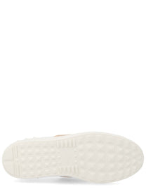 Valentino Men's Open Sneaker Beige
