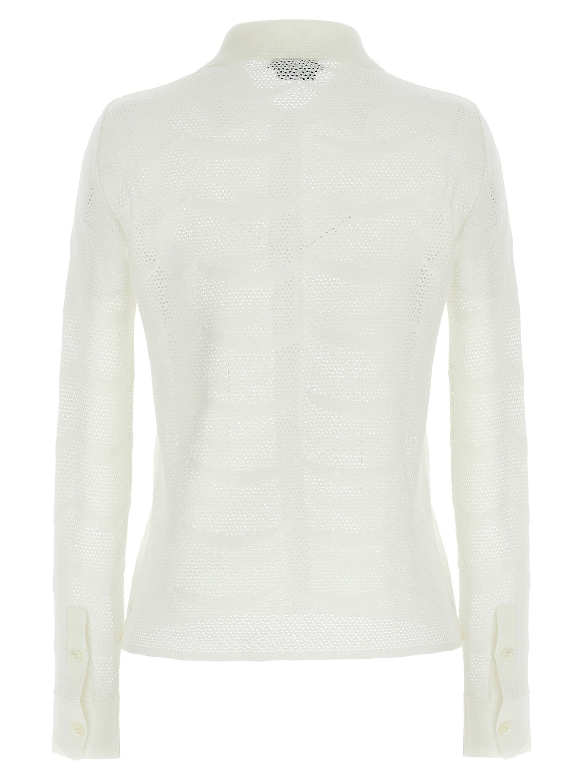 Tom Ford Openwork Cardigan White