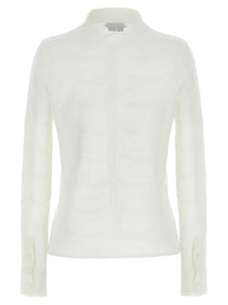 Tom Ford Openwork Cardigan White