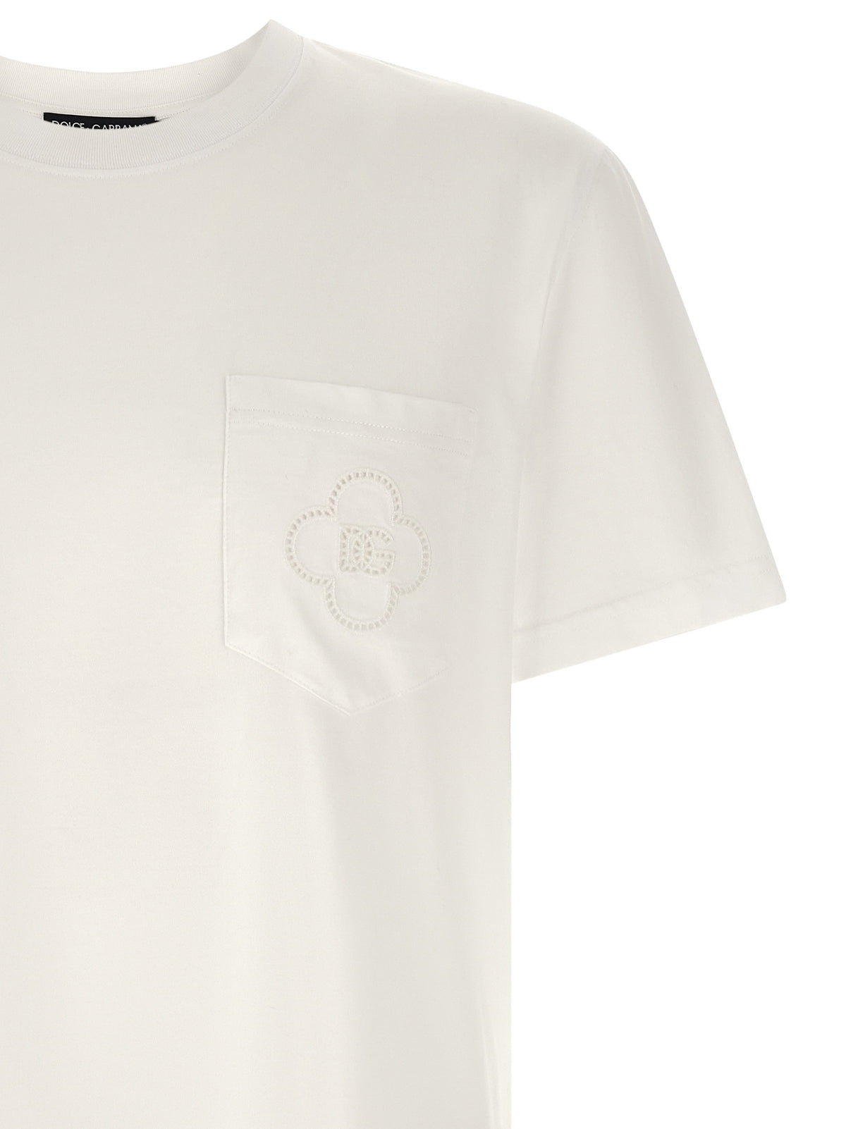 Dolce &amp; Gabbana Openwork Shirt White