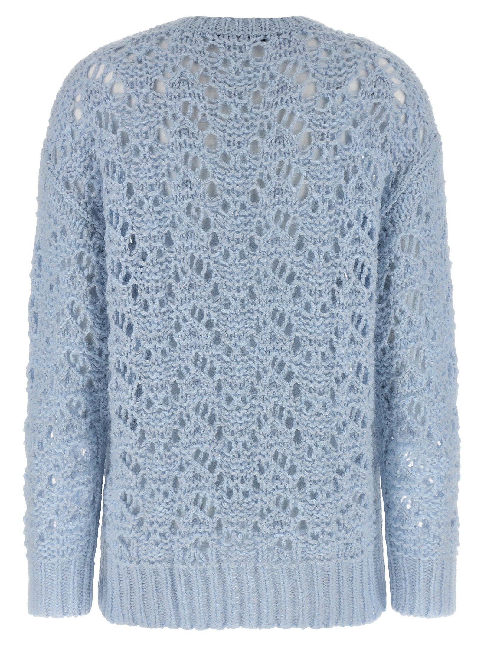 Fabiana Filippi Openwork Sweater Blue