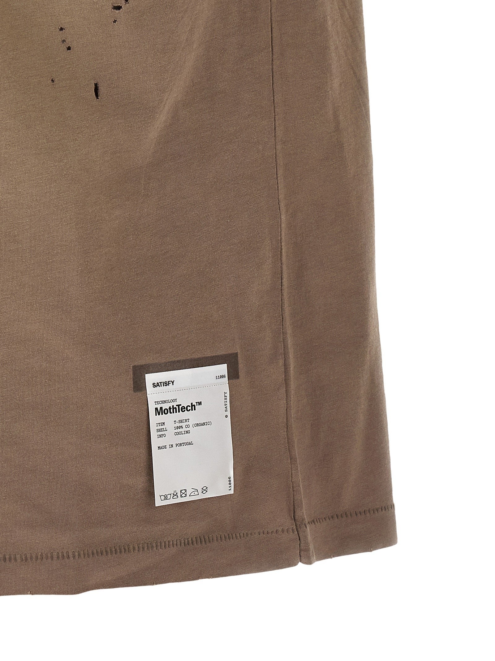SATISFY Openwork Shirt Brown