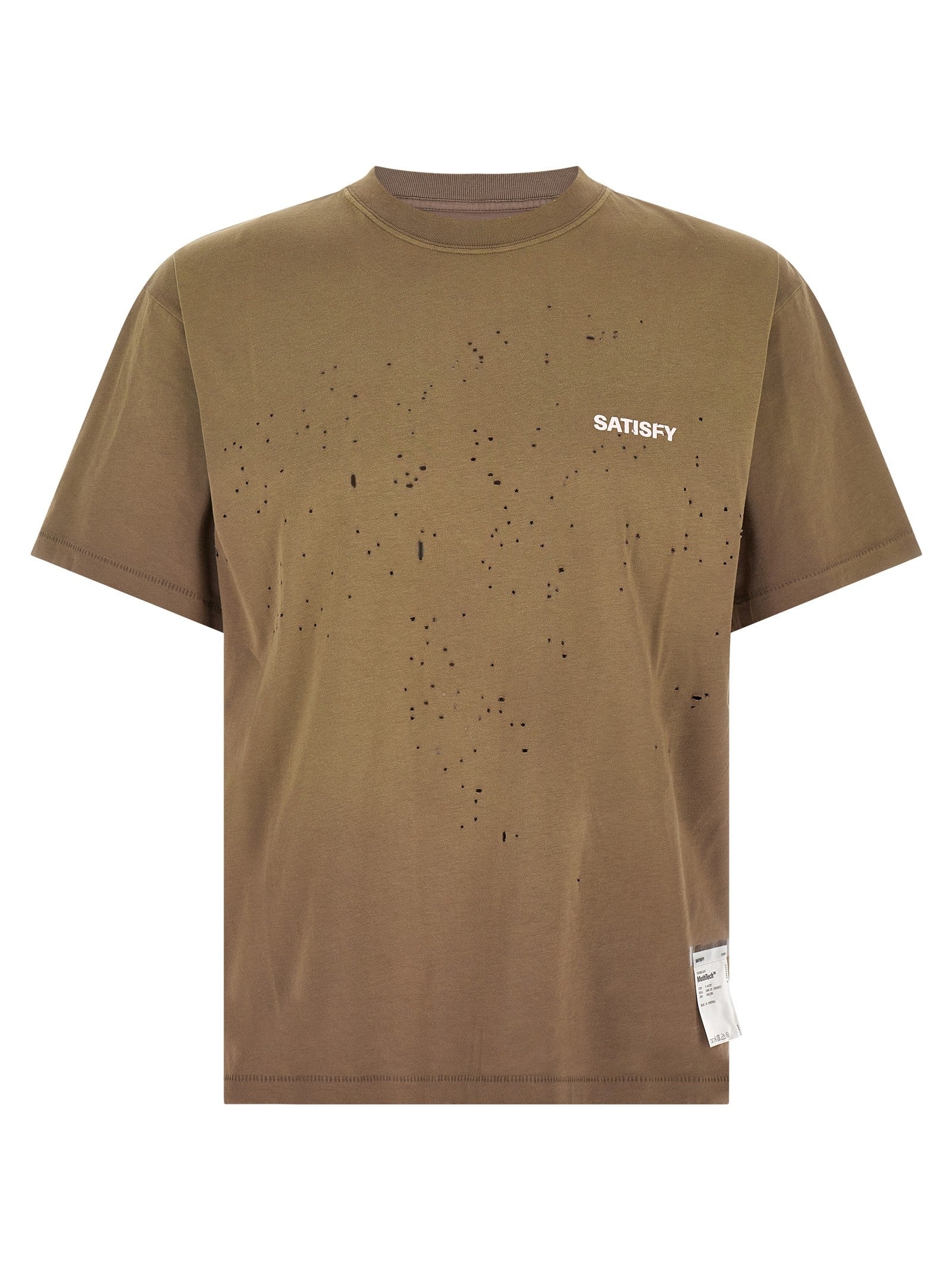 SATISFY Openwork Shirt Brown
