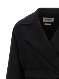 Weekend Max Mara Operoso Dressing Gown Coat Black