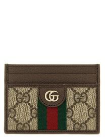Gucci Ophidia Card Holder Brown