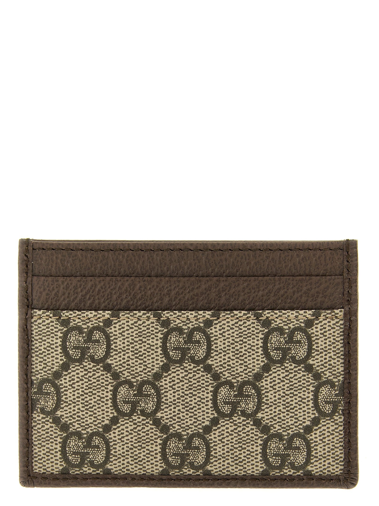 Gucci Ophidia Card Holder Brown