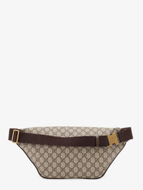 Gucci Men's Ophidia GG Coated Canvas Belt Bag Beige