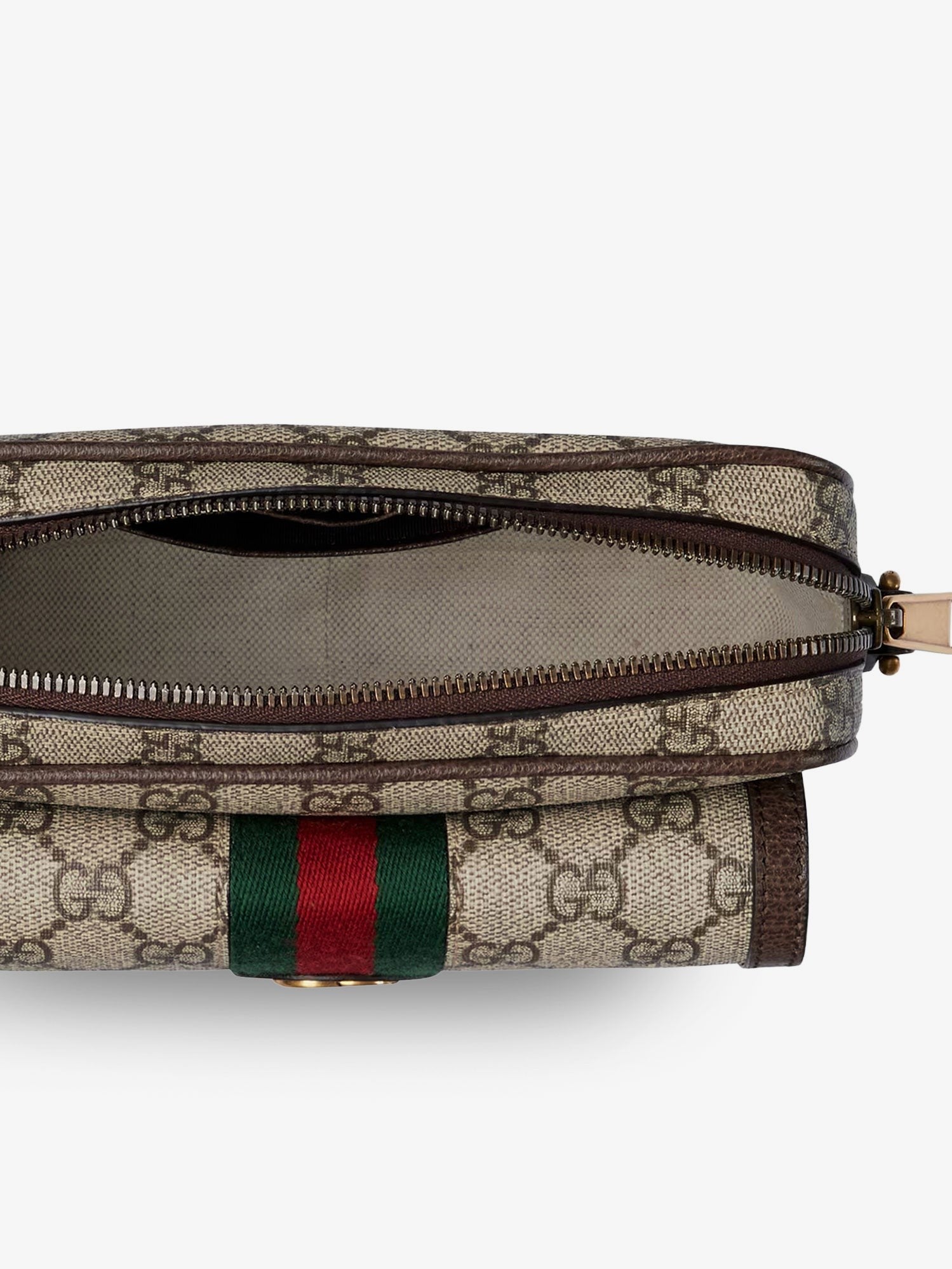 Gucci Men's Ophidia GG Fabric Crossbody Bag Beige