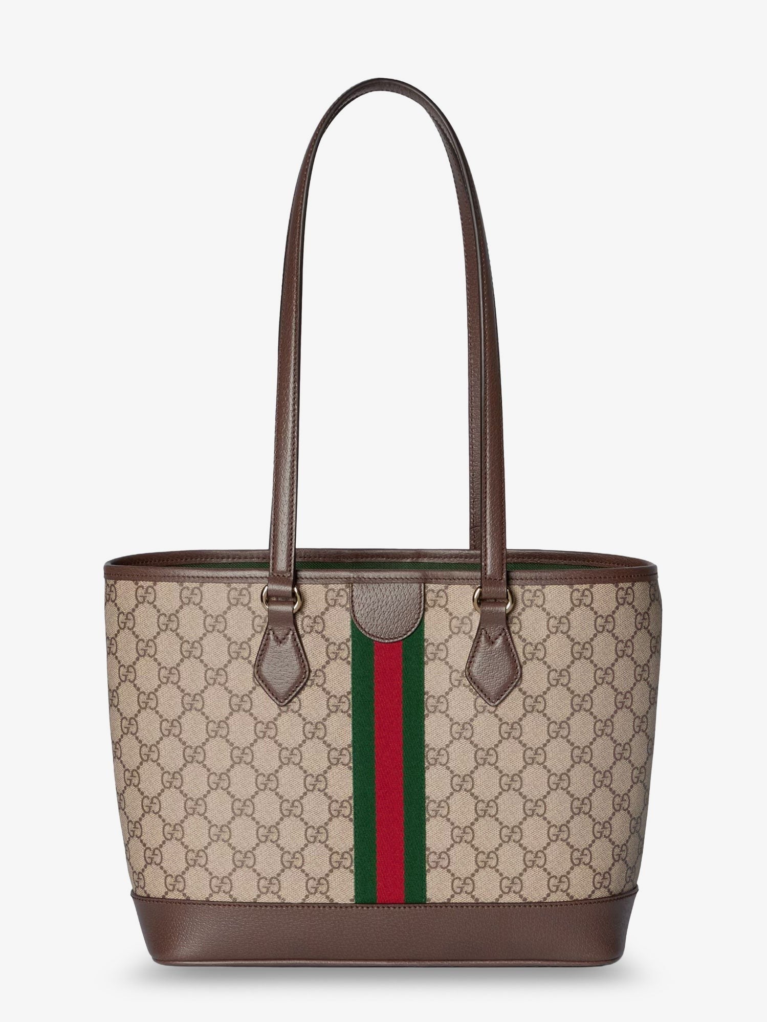 Gucci Women's Ophidia GG Fabric Shopping Bag Beige