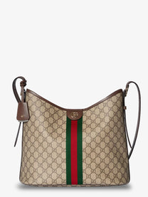 Gucci Women's Ophidia GG Fabric Shoulder Bag Beige