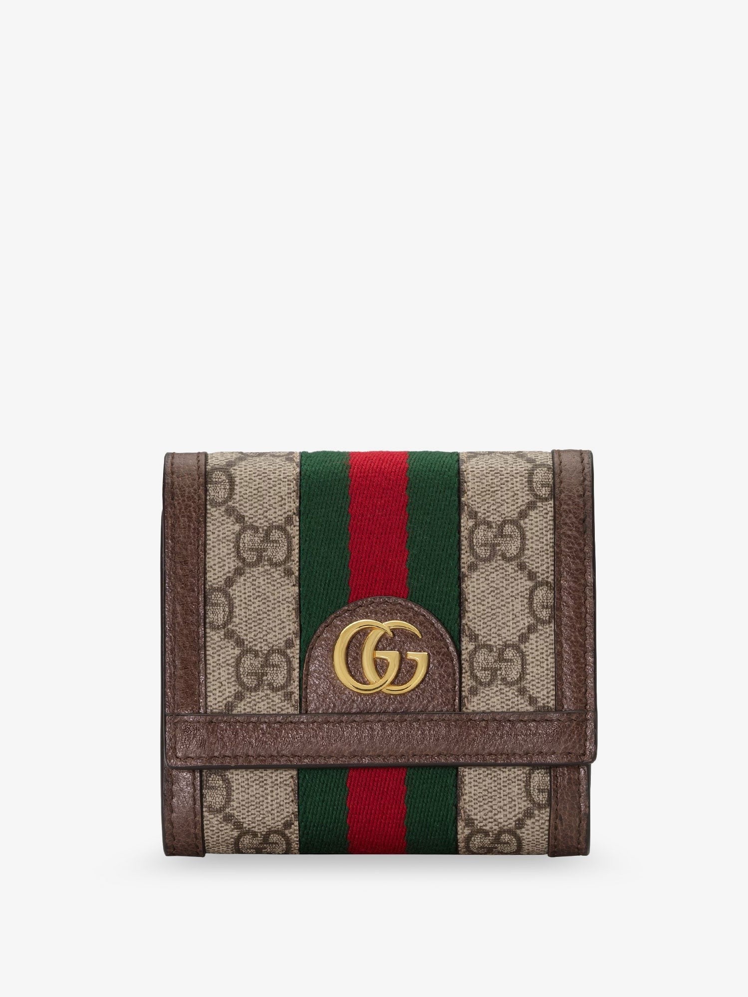 Gucci Women's Ophidia GG Fabric Wallet Beige