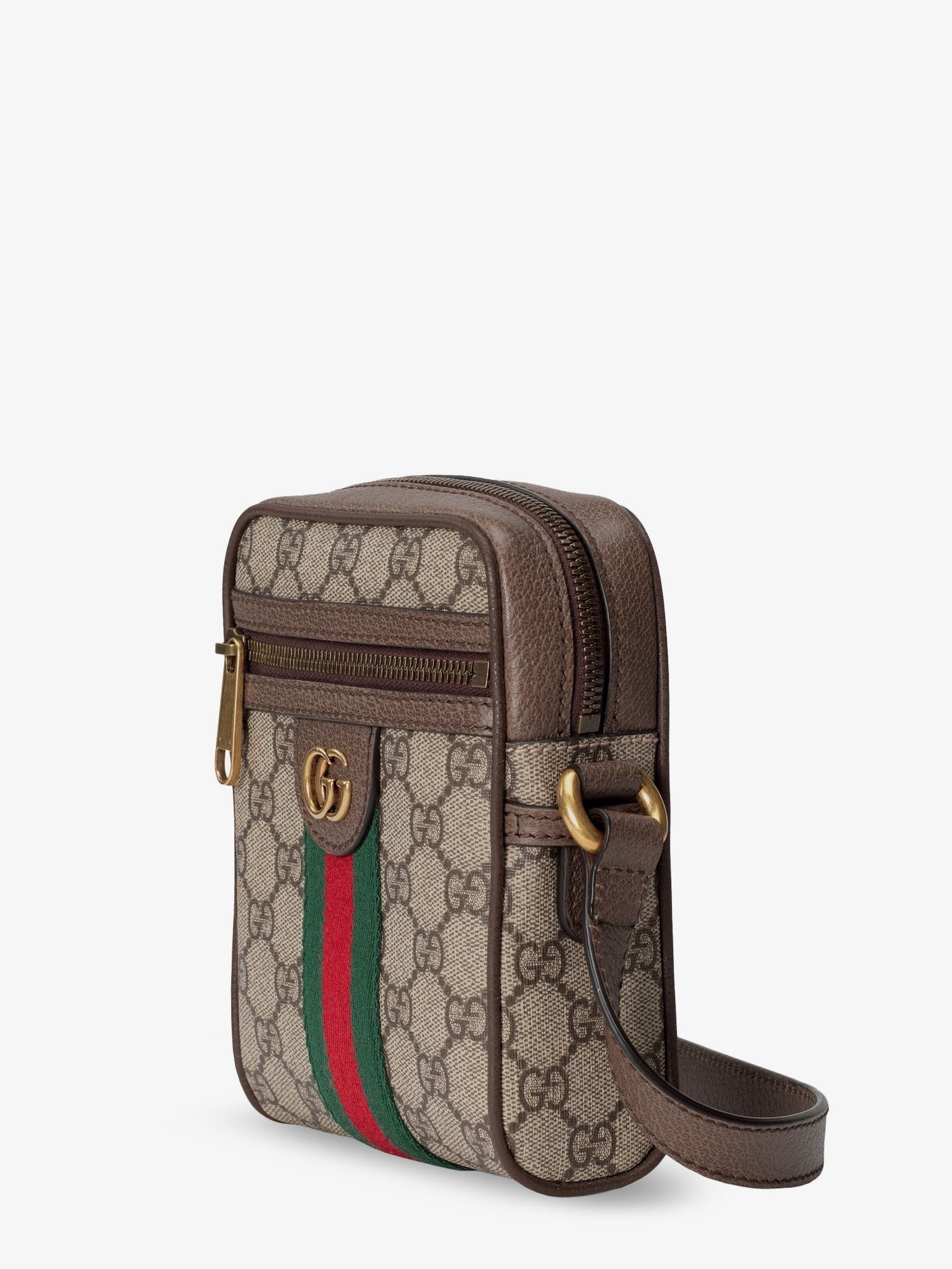 Gucci Men's Ophidia Mini Shoulder Bag Beige