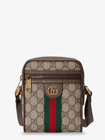 Gucci Men's Ophidia Mini Shoulder Bag Beige