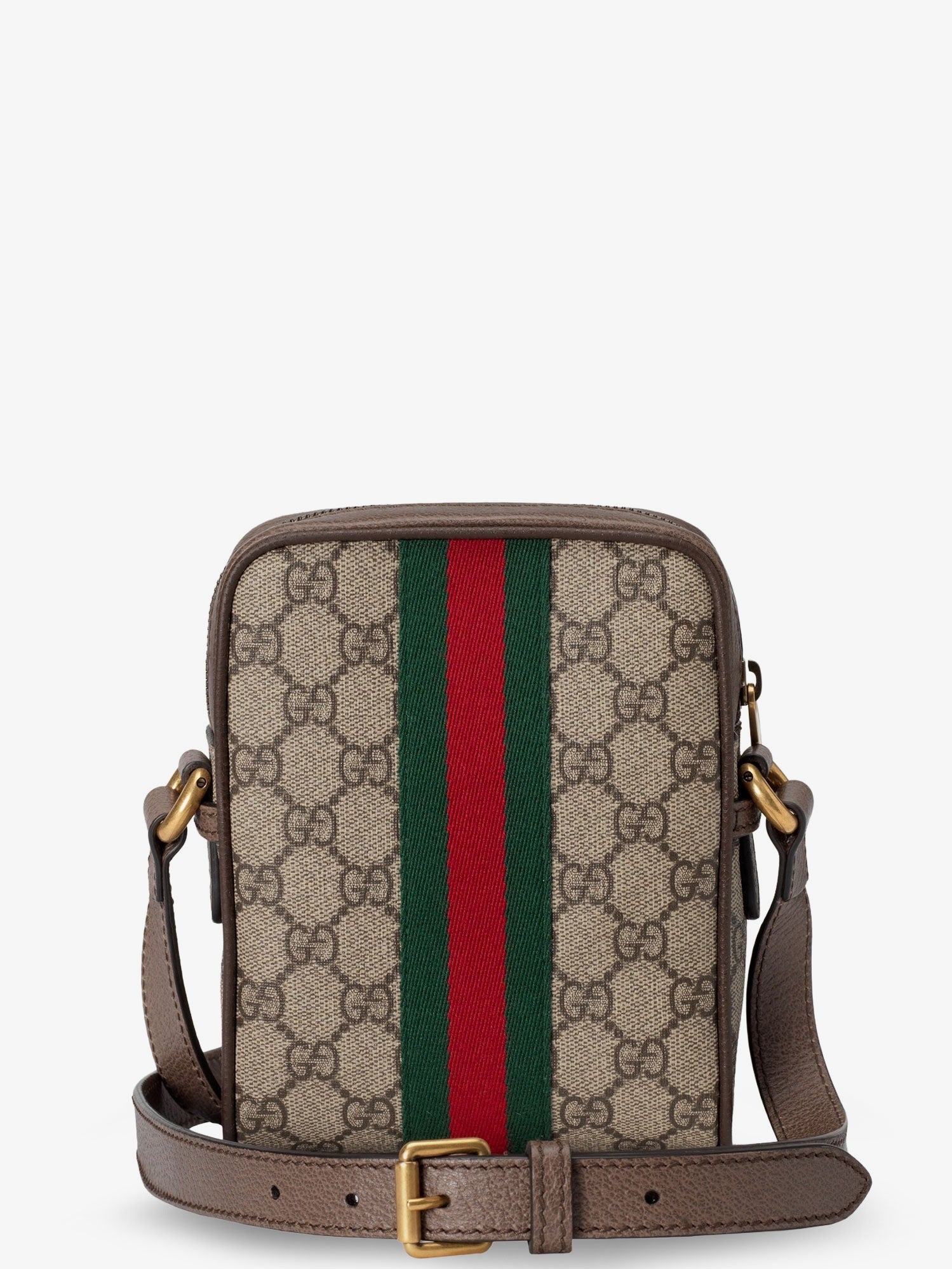 Gucci Men's Ophidia Mini Shoulder Bag Beige