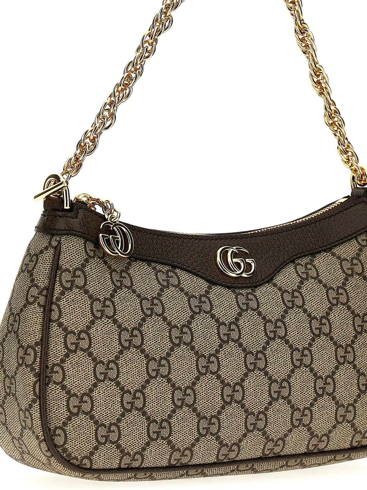 Gucci Ophidia Small Handbag Beige, view 3