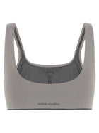 Adidas Statement Optime Training Top Adidas Entire Studios Grey, view 2