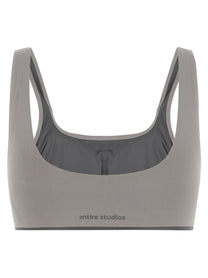 Adidas Statement Optime Training Top Adidas Entire Studios Grey, view 2