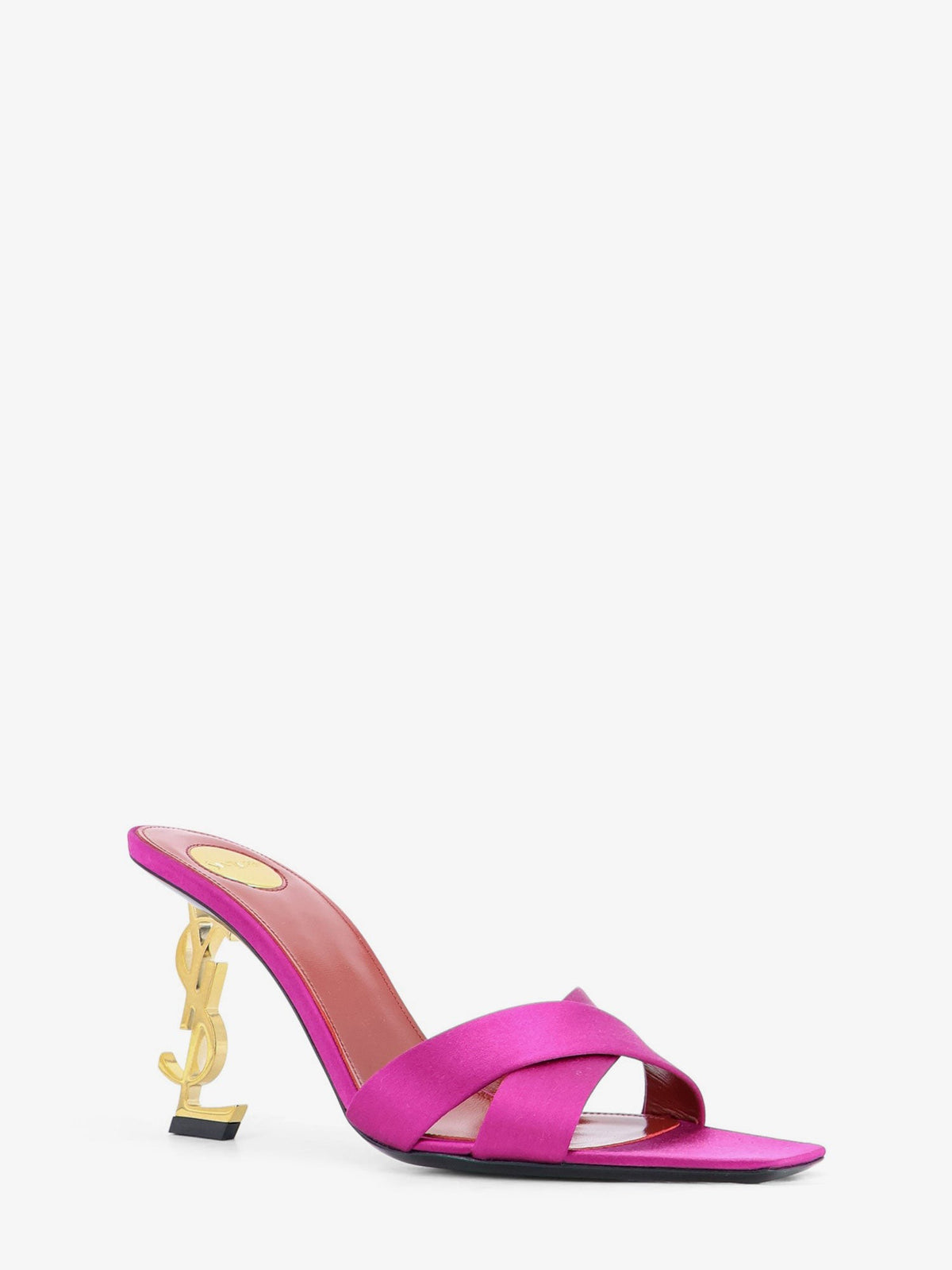 Saint Laurent Women's Opyum Mules Pink, view 2