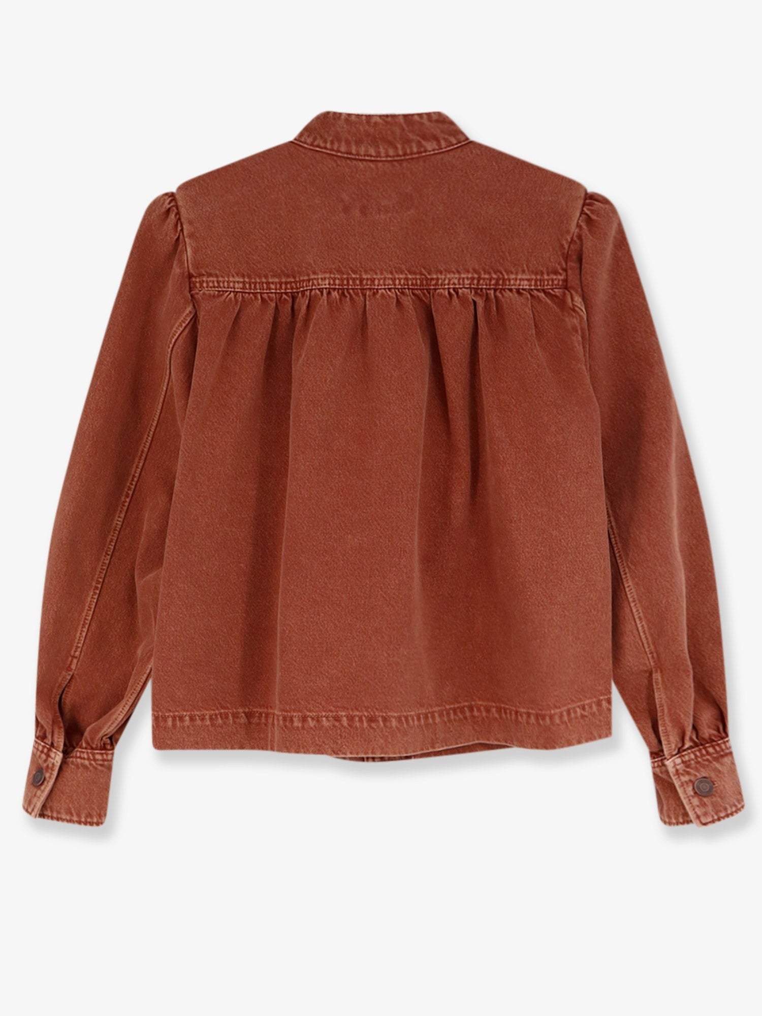 Chloé Women's Orange Denim Jacket Brown