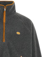 Ami Paris Orange Grey Vareuse Sweatshirt Grey