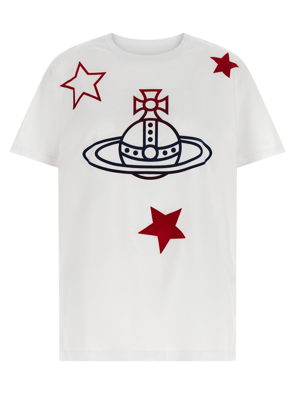 Vivienne Westwood Orb and Stars Classic Shirt White