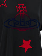 Vivienne Westwood Orb and Stars Classic Shirt Black, view 4