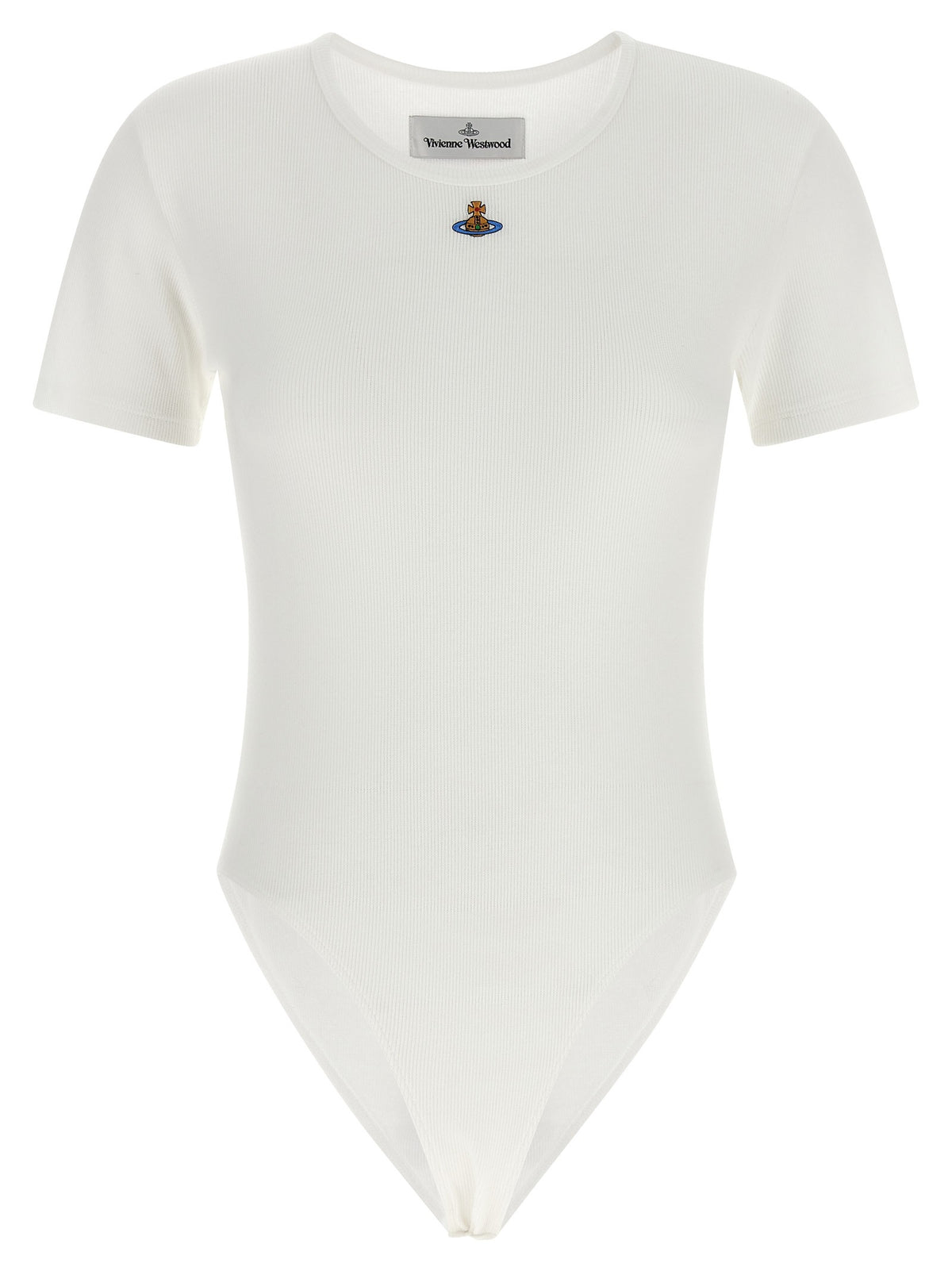 Vivienne Westwood Orb Bas Relief Bodysuit White