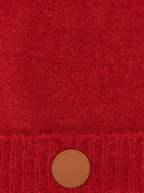Vivienne Westwood Orb Patch Beanie Red