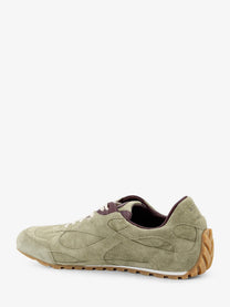 Bottega Veneta Men's Orbit Flash Suede Sneakers Multicolor