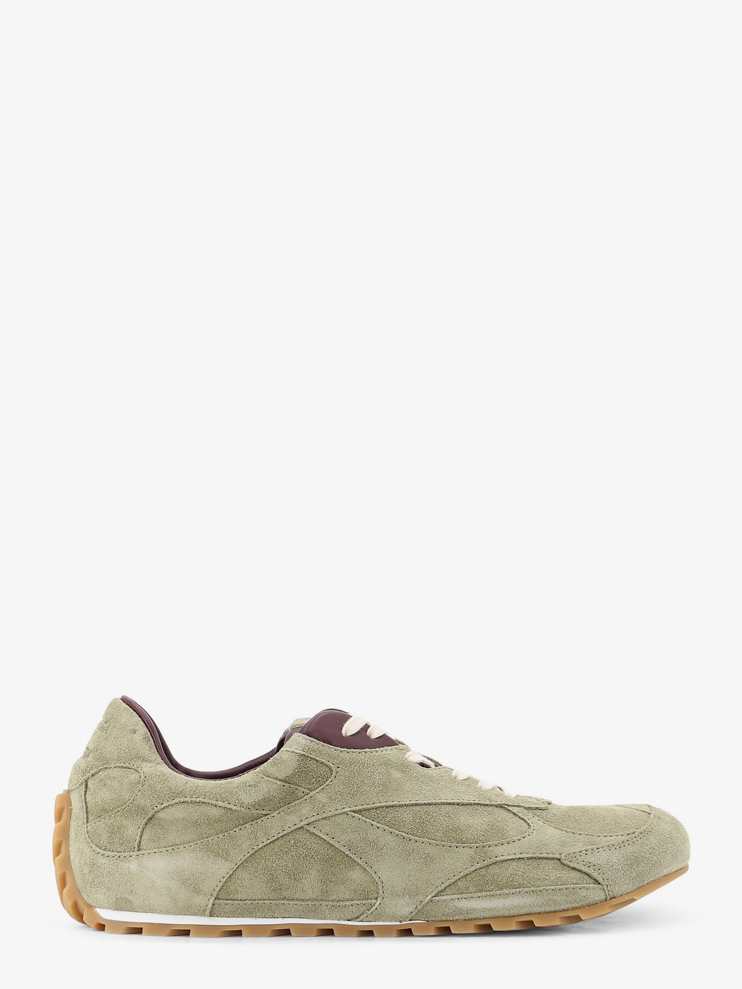Bottega Veneta Men's Orbit Flash Suede Sneakers Multicolor
