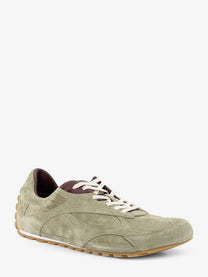 Bottega Veneta Men's Orbit Flash Suede Sneakers Multicolor