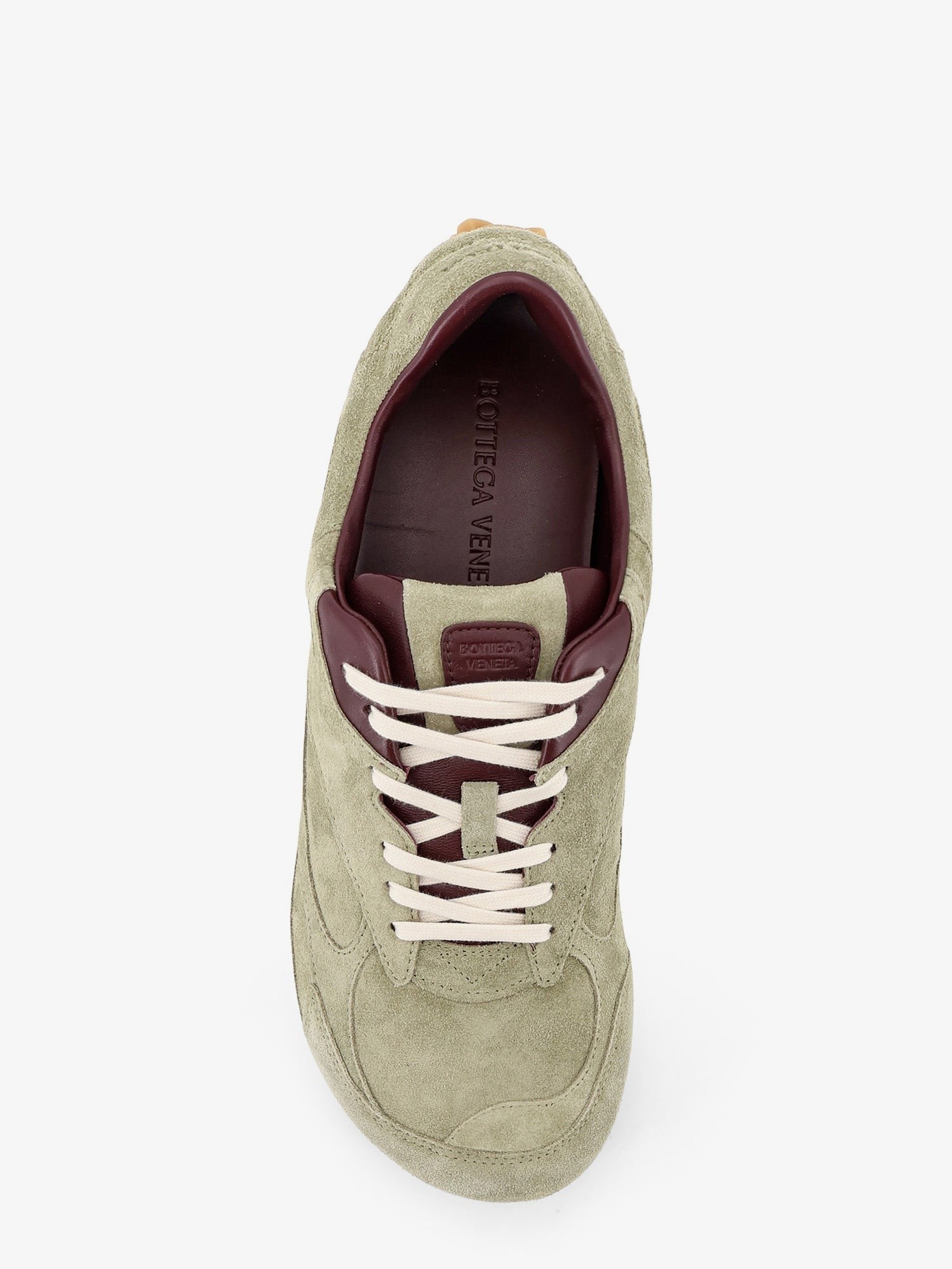 Bottega Veneta Men's Orbit Flash Suede Sneakers Multicolor