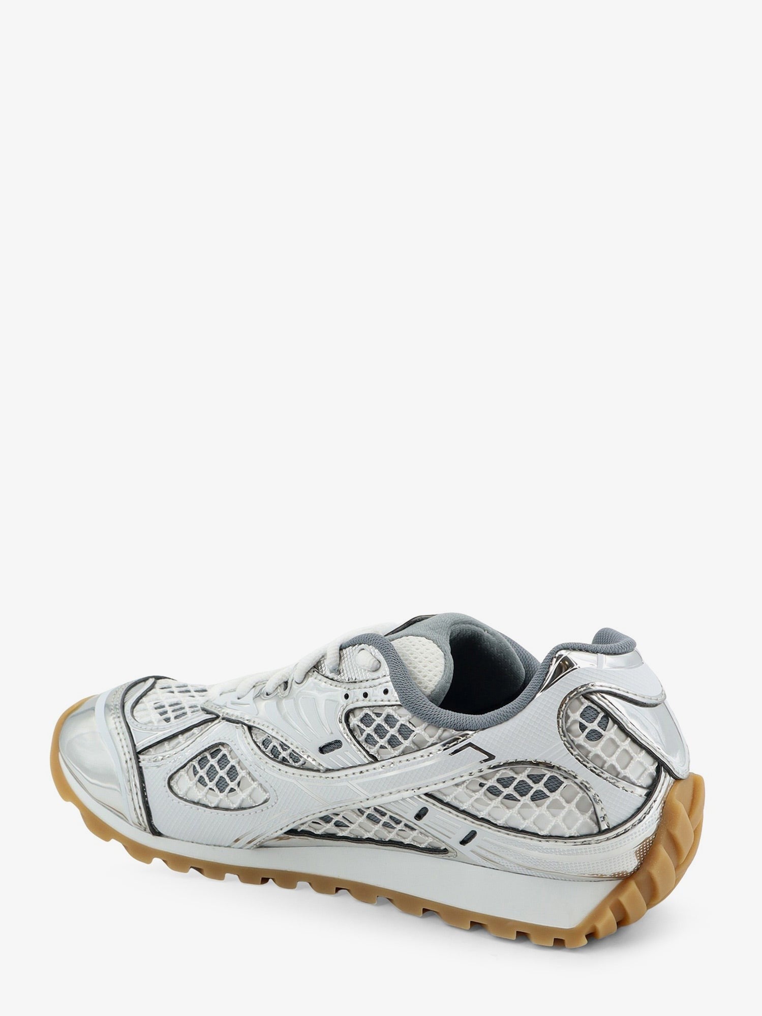 Bottega Veneta Women's Orbit Low Top Technical Fabric Sneakers White