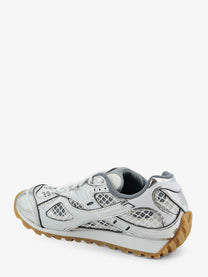 Bottega Veneta Women's Orbit Low Top Technical Fabric Sneakers White
