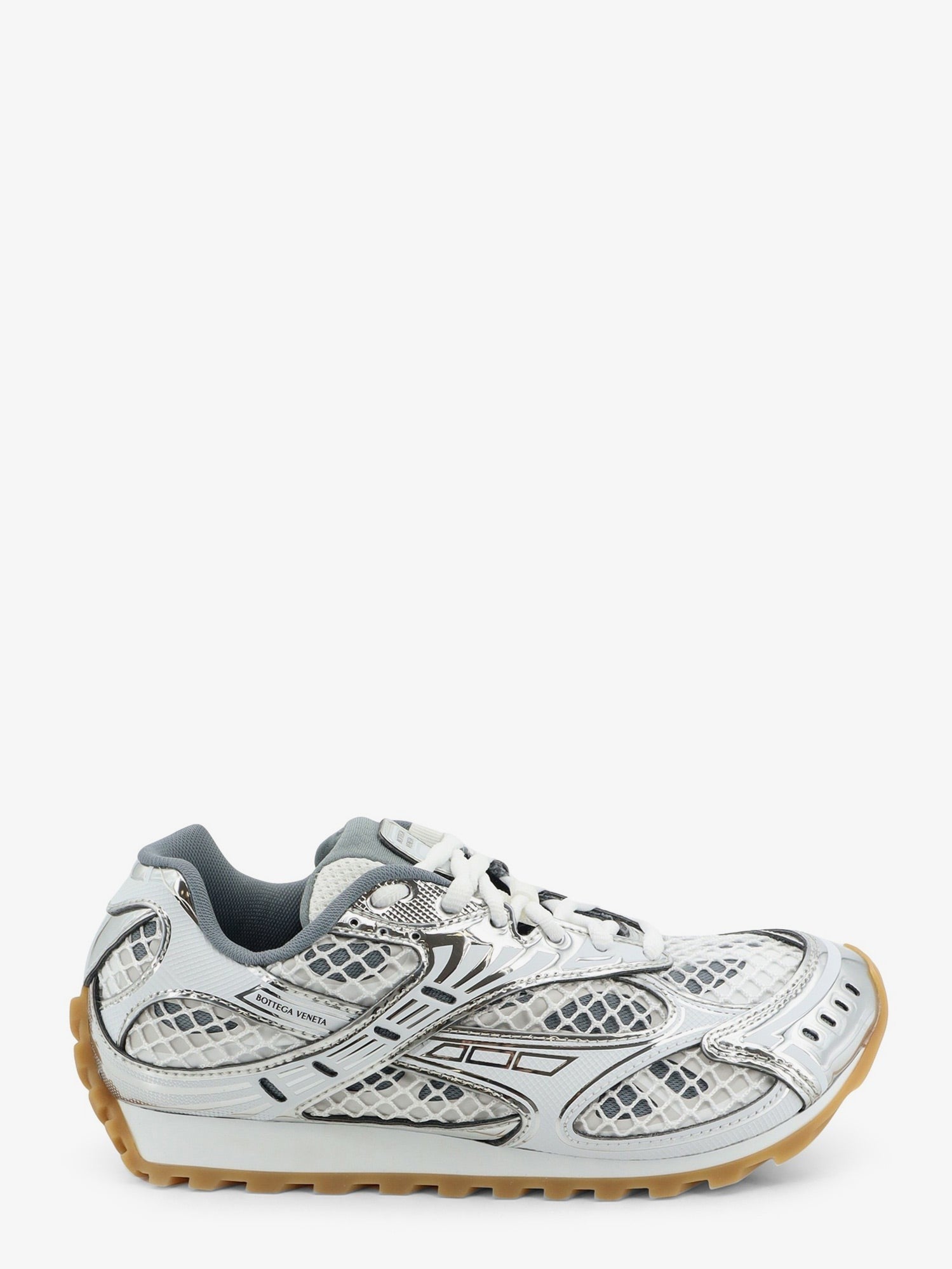 Bottega Veneta Women's Orbit Low Top Technical Fabric Sneakers White