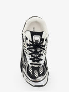 Bottega Veneta Men's Orbit Mesh Sneakers Black, view 5