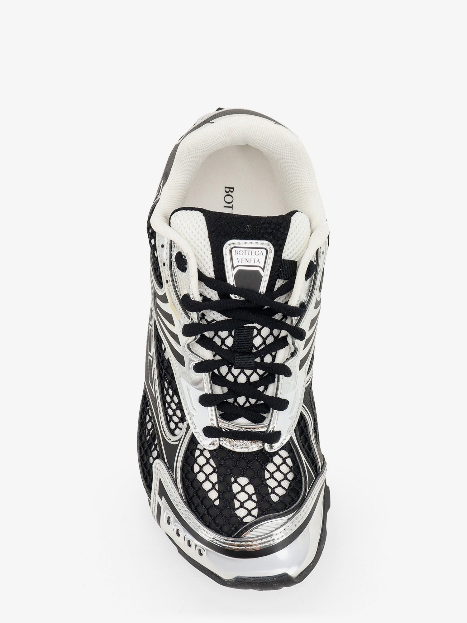 Bottega Veneta Men's Orbit Mesh Sneakers Black