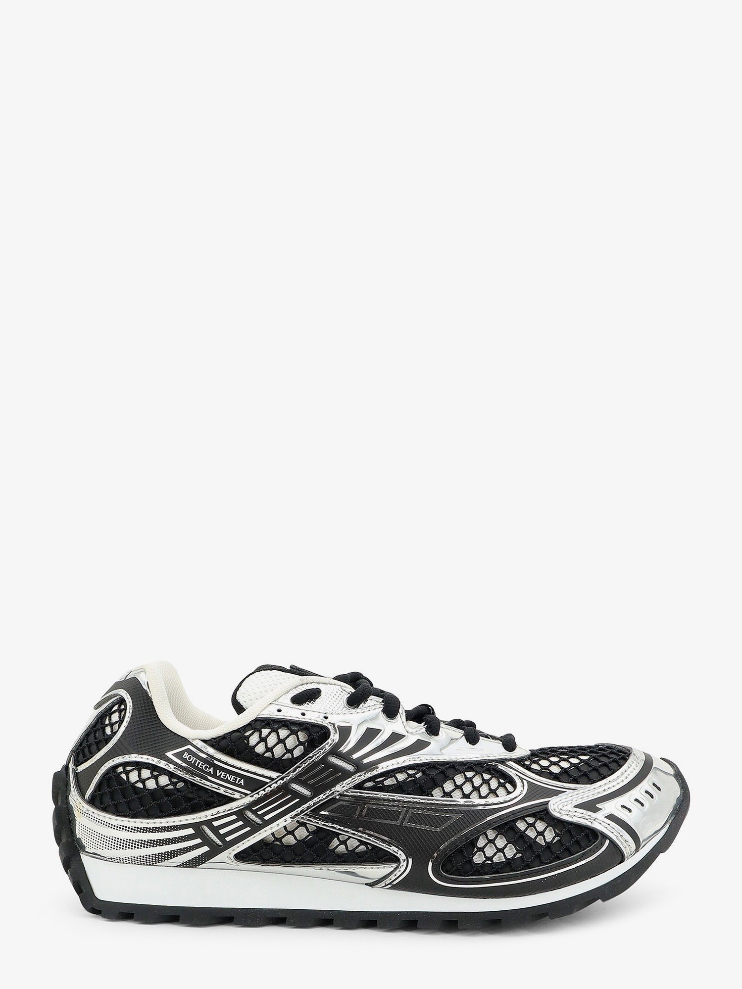 Bottega Veneta Men's Orbit Mesh Sneakers Black
