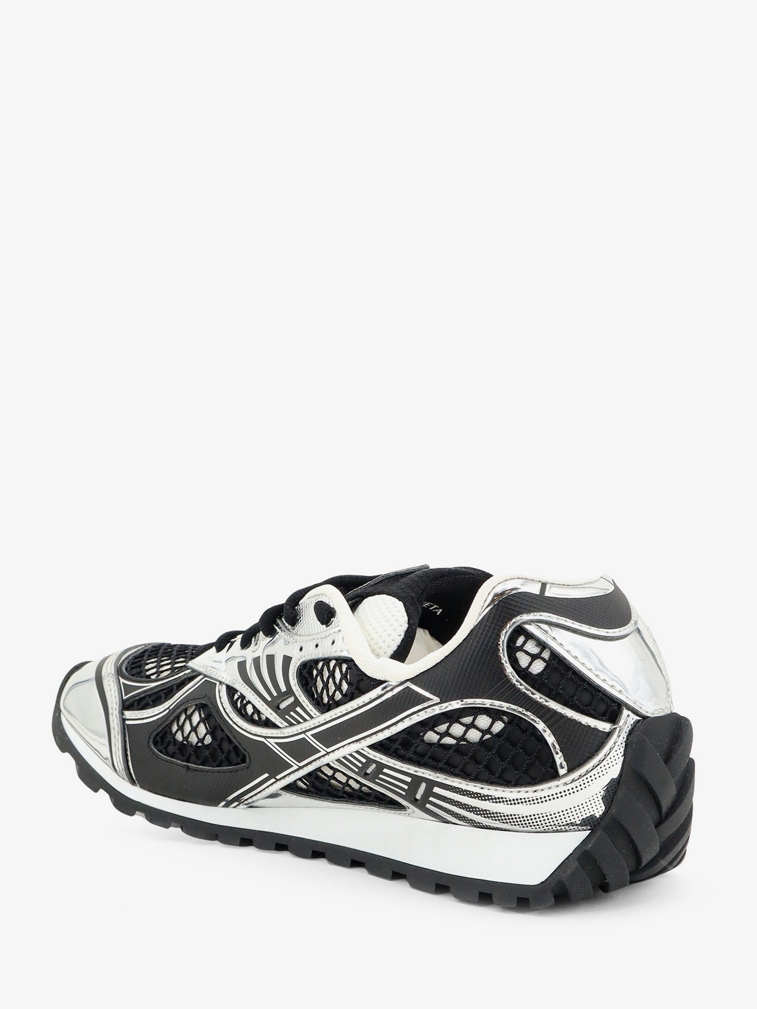 Bottega Veneta Men's Orbit Mesh Sneakers Black