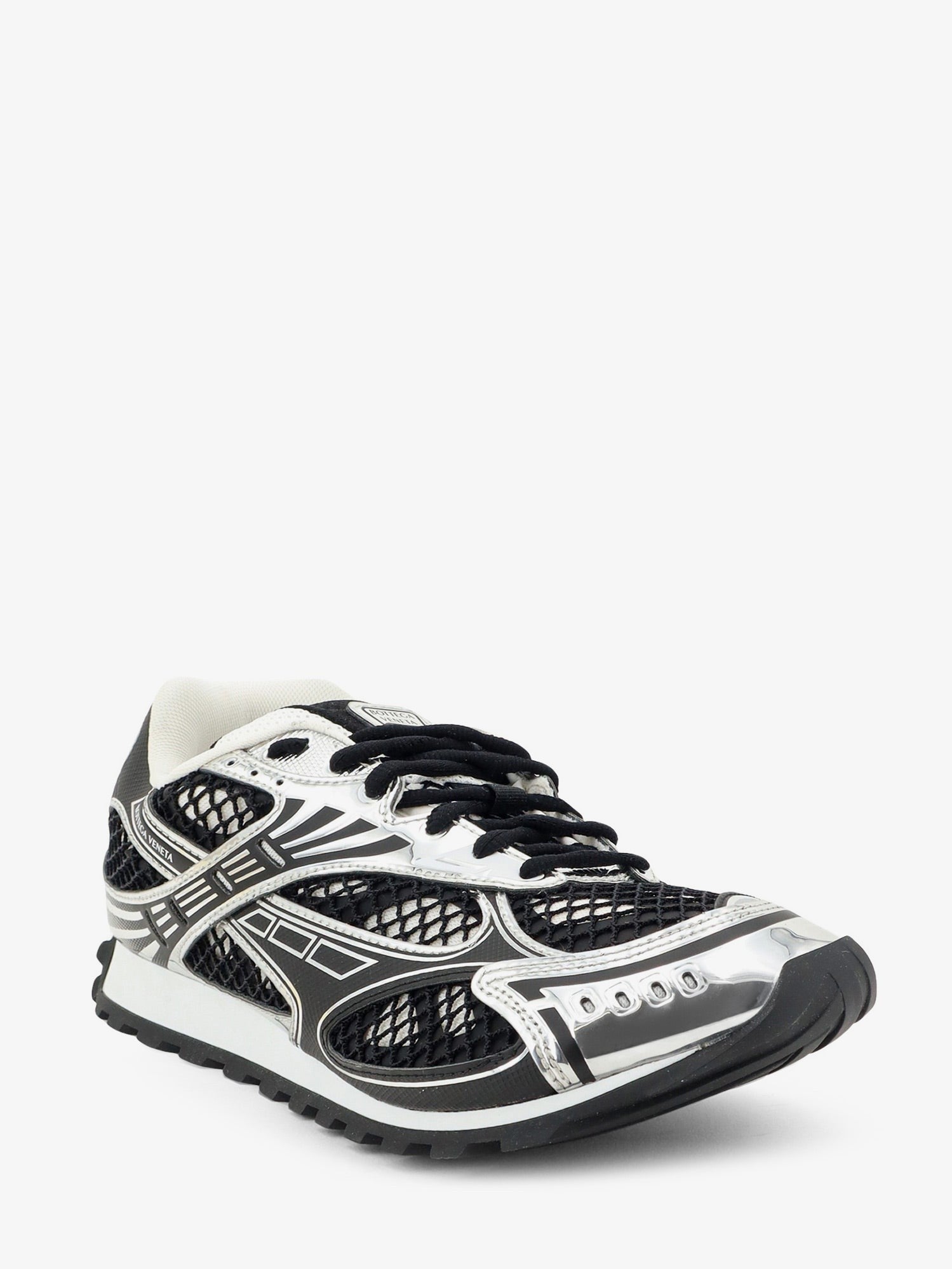 Bottega Veneta Men's Orbit Mesh Sneakers Black