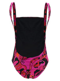 Emilio Pucci Orchidee One Piece Swimsuit Pink