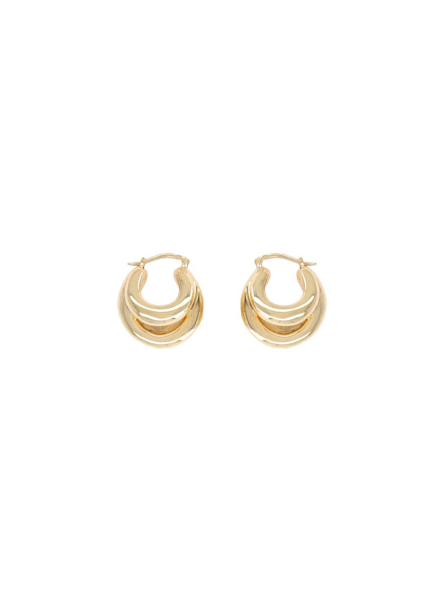 Panconesi Women's Orecchini Blow up Huggies Gold