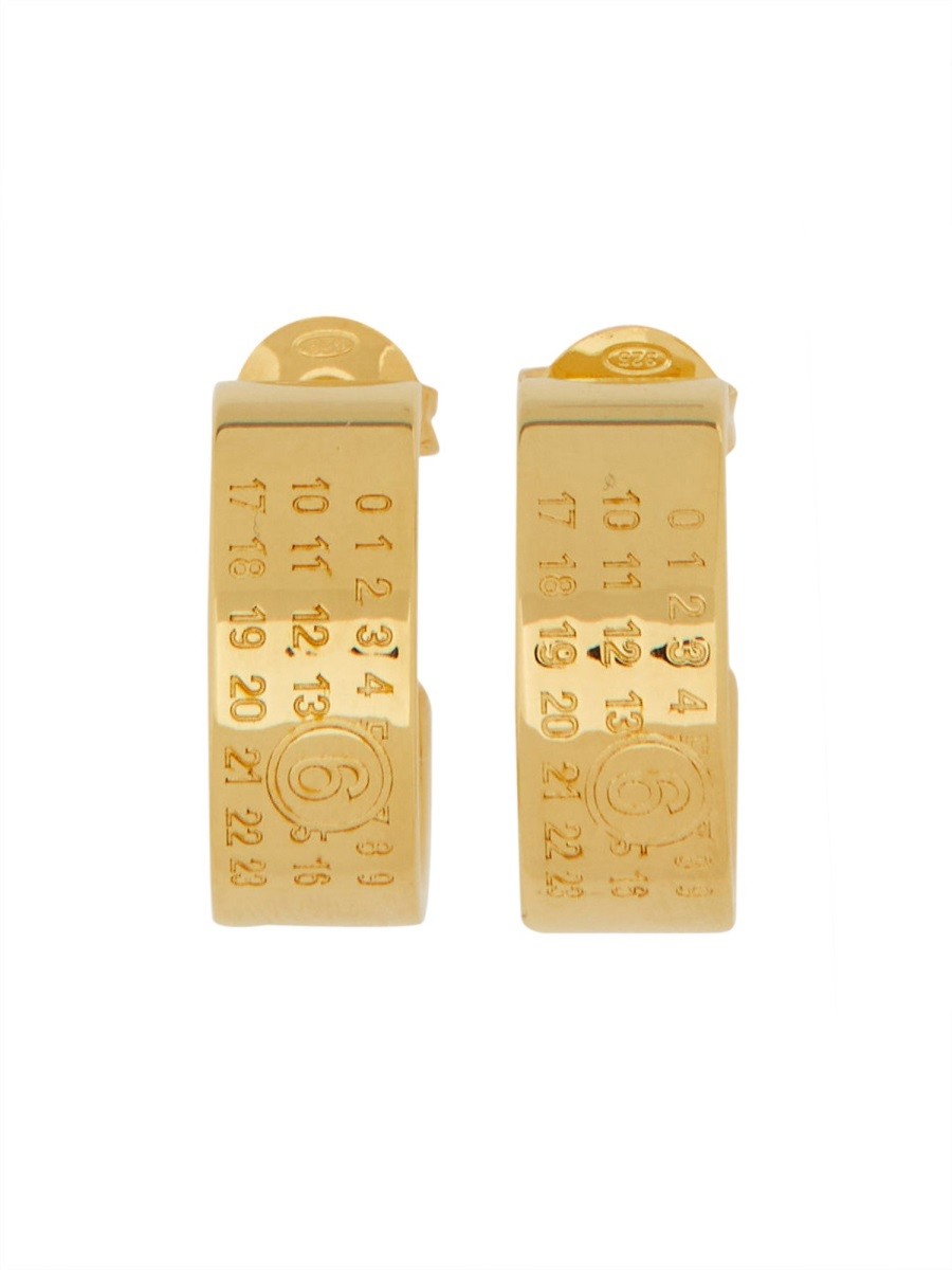 MM6 Maison Margiela Women's Orecchini Con Gold