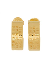 MM6 Maison Margiela Women's Orecchini Con Gold