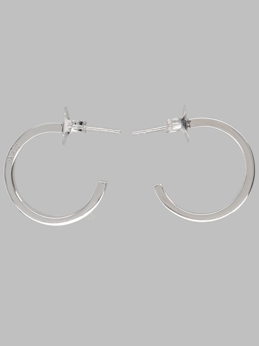 Maison Margiela Men's Orecchini Con Silver