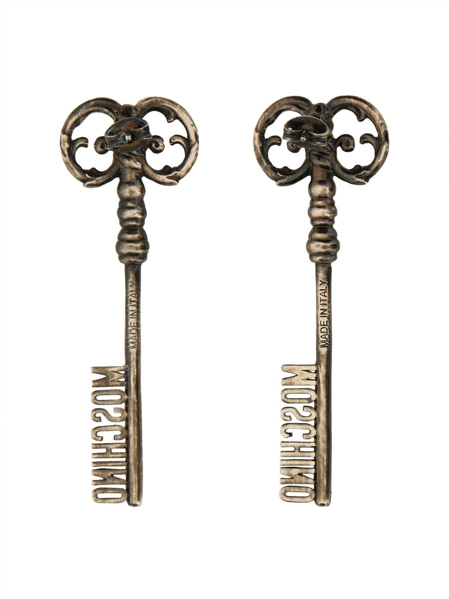 Moschino Women's Earrings Silver